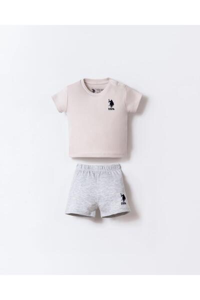 U.S. Polo Assn. US Polo Assn. Bebek Yazlık Alt Üst Takım %100 Pamuk Tişört & ...
