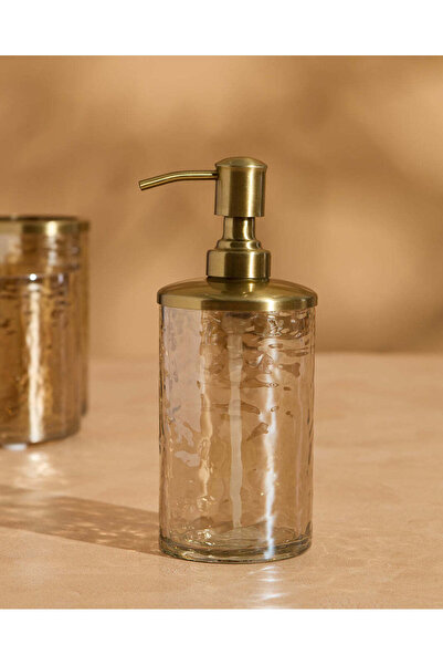 REDTAG Gold Luster Hammered Glass Lotion Dispenser