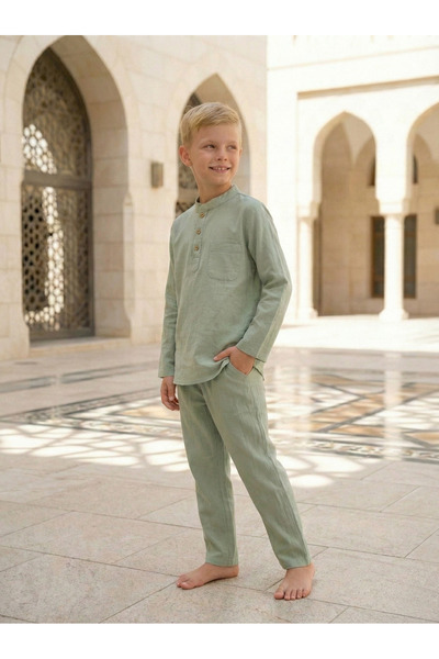 ALVİSTA Set Umre pentru copii din muselină 100% bumbac