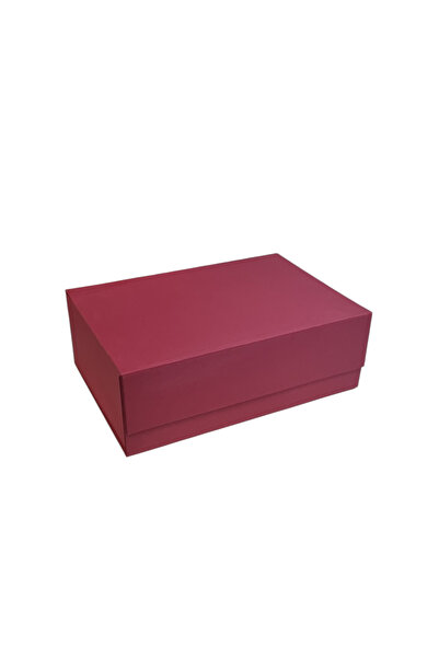 Corolla Packaging Red Foldable Gift Box with Magnetic Closure