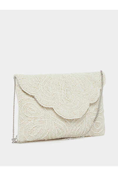 Styli Women Beaded Clutch Bag