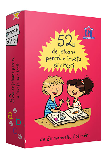 Editura DPH 52 de jetoane pentru a invata sa citesti