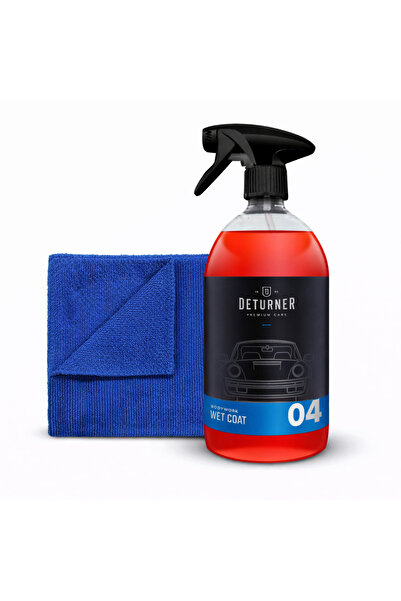 Deturner Wet Coat 500 ml + Basic Microfiber Towel – Set Protectie Rapida Exte...