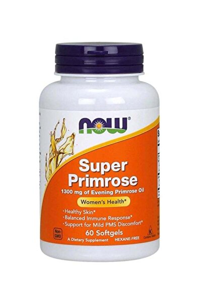 Now Foods سوبر بريمروز 60 كبسولة هلامية