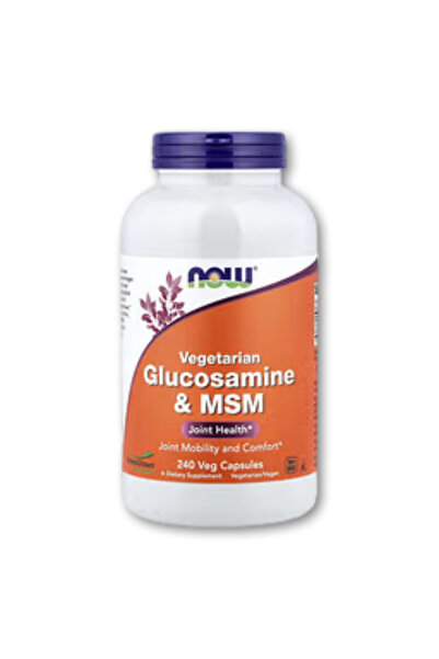 Now Foods NOW Foods, Plant-Based Glucosamine and Methylsulfonylmethane, 240 V...