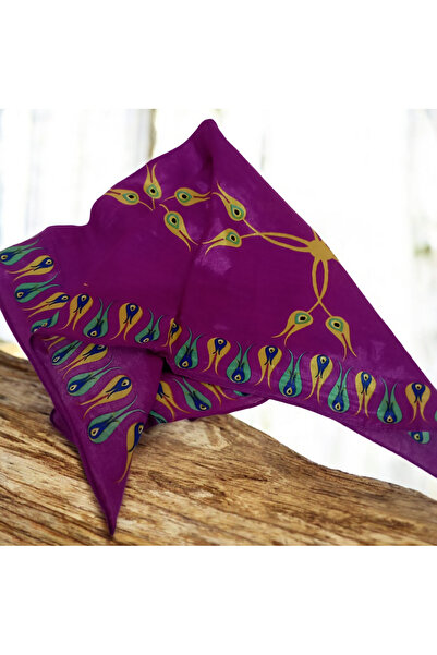 ÖYKÜCANBU Etnik desenli Fular