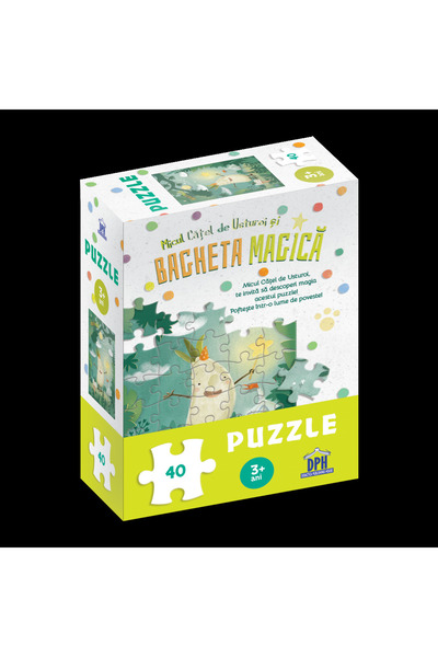 Editura DPH Micul catel de usturoi si bagheta magica: Puzzle