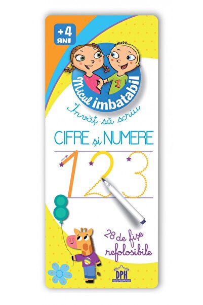 Editura DPH Micul imbatabil - Invat sa scriu - Cifre si numere
