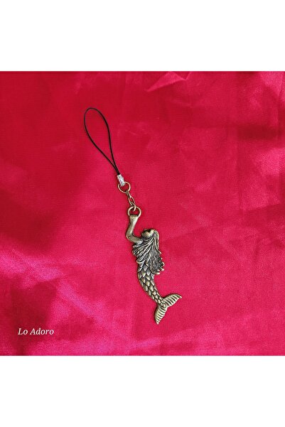 LO ADORO Phone Charm Heart Butterfly Cat Yoga Woman Phone Lanyard Strap Keych...