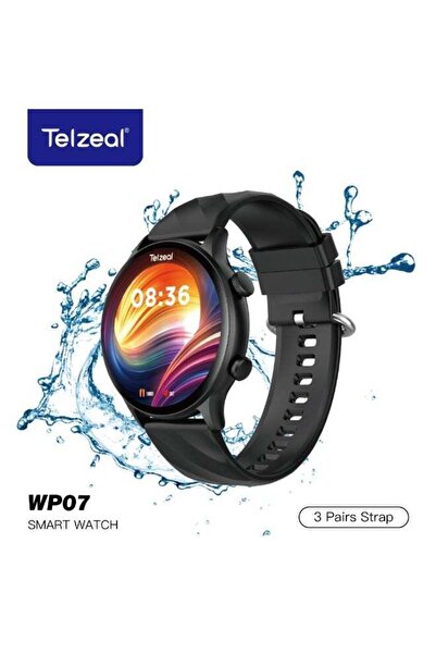 TELZEAL WP07 Waterproof Smartwatch with Full Touch Display