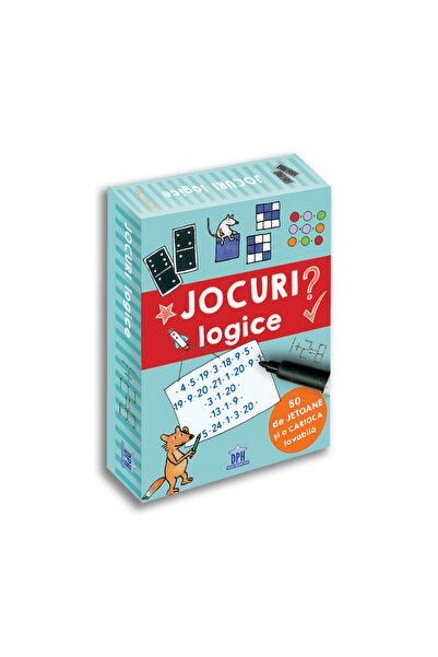 Editura DPH Jocuri logice - 50 de jetoane