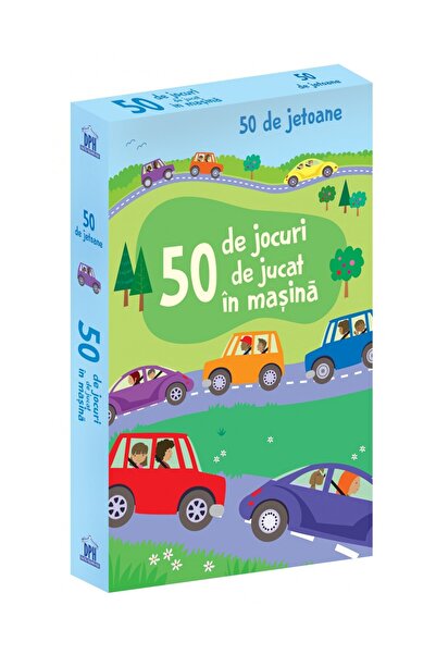 Editura DPH 50 de jocuri de jucat in masina