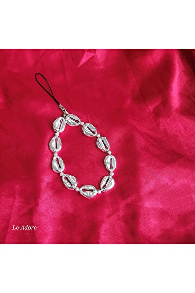 LO ADORO إكسسوار هاتف على شكل قلب وفراشة وقطة، حزام هاتف للنساء، سلسلة مفاتيح...