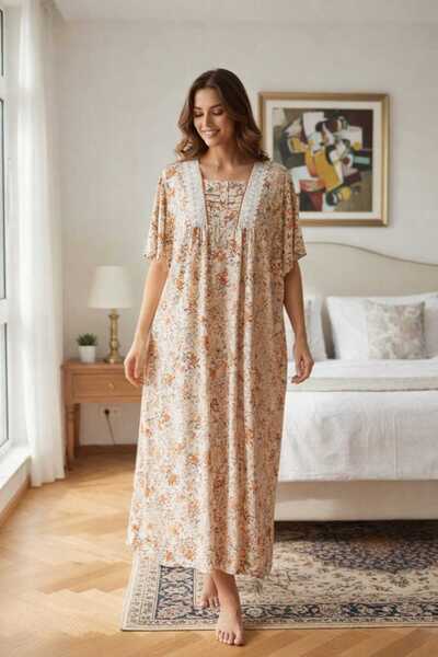 bbs fashion قميص نسائي نص كم قطن 100%