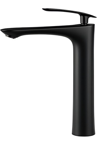 Hello Sun صنبور حوض أسود اللون، صنبور حوض بمقبض مفرد للماء الساخن والبارد للح...