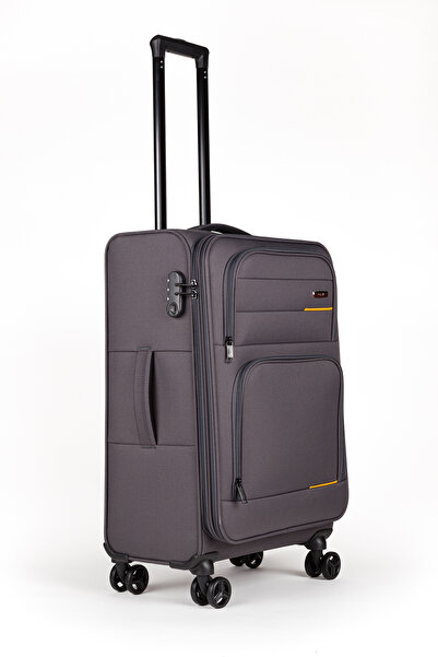 Fossil Unisex Kumaş Kabin Boy Ultra Hafif Şifreli Körüklü Kendi Etrafında Dön...