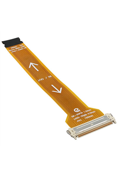 Zibox 30 Pin 0.5mm Pitch 150mm Esnek Flat Kablo (FFC) LCD Panel Tamir Flexi