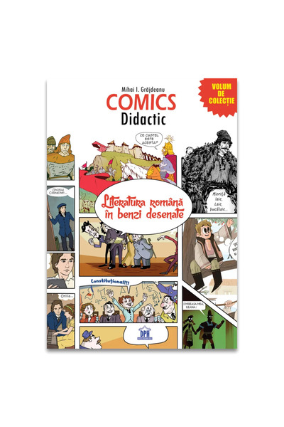 Editura DPH Comics Didactic: Literatura romana in benzi desenate