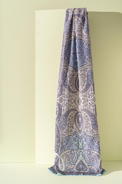 JAWEL Women's Ethnic Pattern Soft Shawl Prusa 152.04.0003