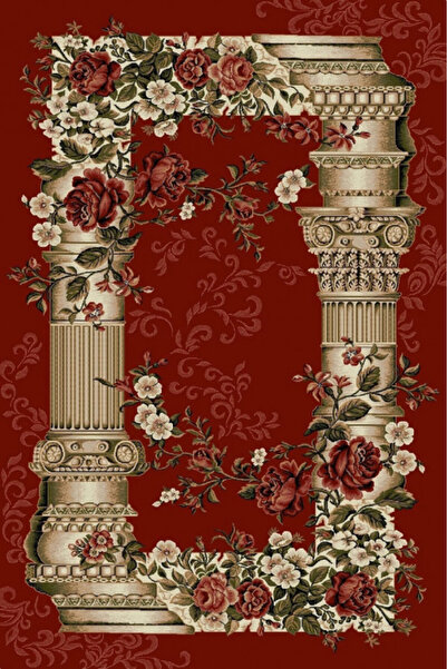 Talis Covor Clasic, Lotos Coloane Rosu, 120x170 cm