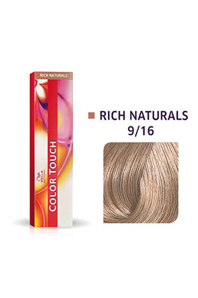 Wella Professionals Color Touch 9/16 demi-permanent hair dye – light ash-viol...