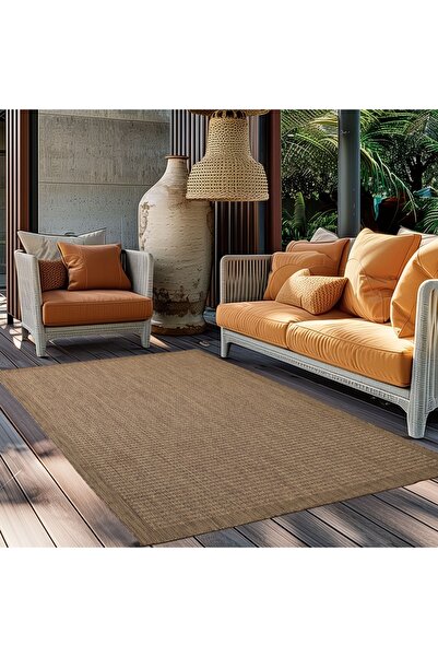 Talis Χαλί Giza με σταυροβελονιά Καφέ 60x100 cm