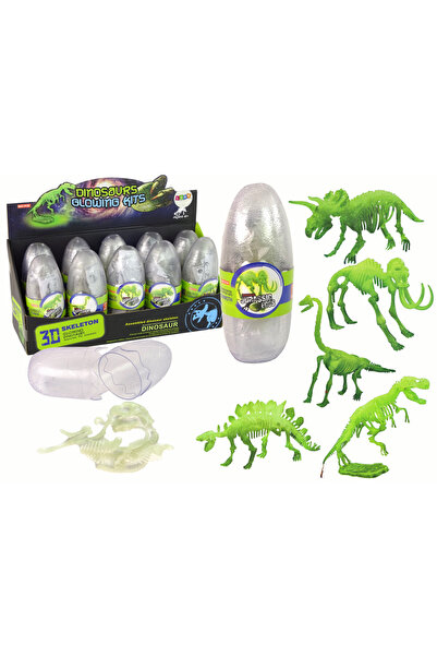 Three top online Dinozauri mamuți scheletici 3D care strălucesc în întuneric ...