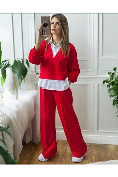 styleFlex Women's tracksuit made of 50% elastic viscose, with integrated blou...