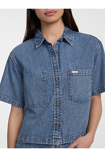 Guess Jeans Kadın Denim Gömlek