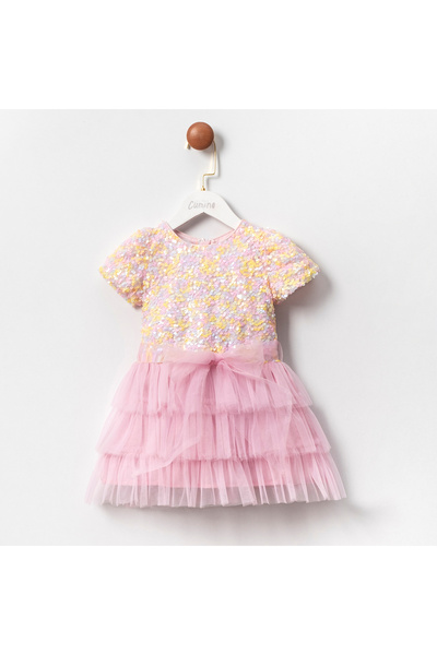 Coolimino فستان بناتي مزين بالترتر للمناسبات الخاصة وأعياد الميلاد