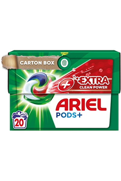 Ariel Detergent de rufe Allin1 PODS + Extra Clean, 20 de spălări