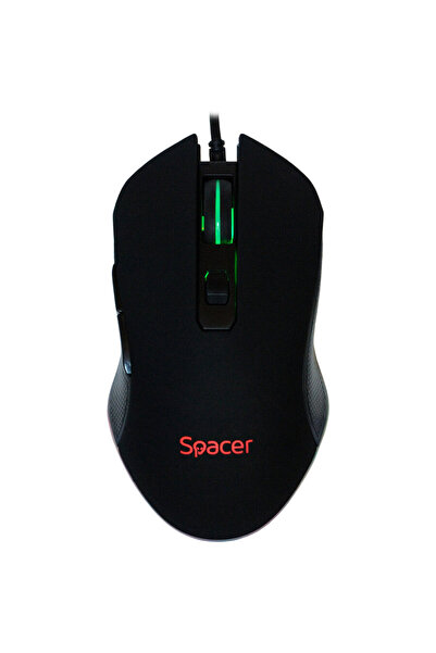 Spacer SP-GM-01, RGB LED, USB, Black