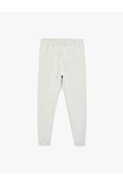 Koton Elastic Leg, Scuba Pocket, Lace-Up Waist Jogger Sports Sweatpants