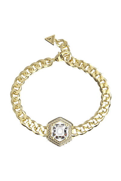 Guess Lioness Queen Goldfarbenes Armband JUBB06186JWYGS