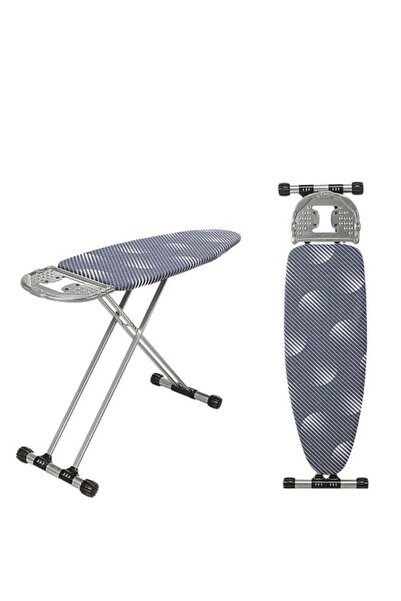 Generic Al-Nokhba Heavy-Duty Medium Ironing Board – Height Adjustable with Re...