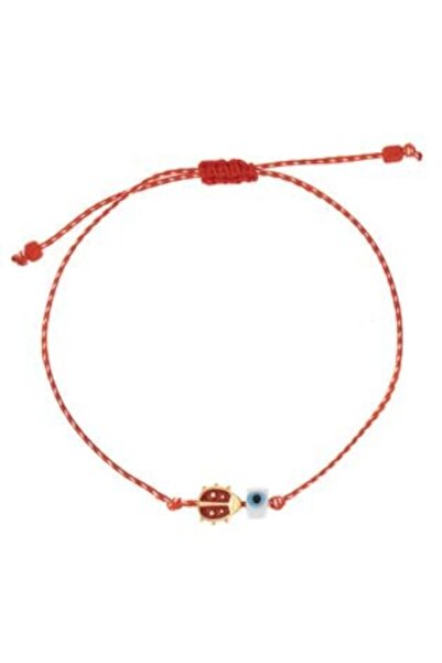 OEM Brățară Mărțișor cu Ochi Cubici Buburuză - 5 buc