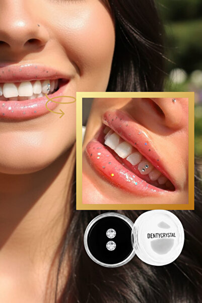 DENTYCRYSTAL Diş Pırlantası Classic Çift (Avusturya Kristallerinden Oluşturul...