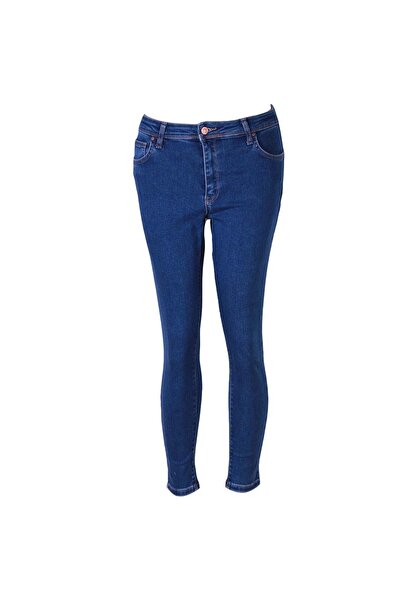 double 26YD52000006 بنطلون جينز نسائي أزرق 1049