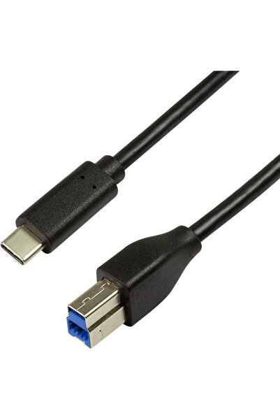 LogiLink - USB 3.2 Gen1x1 cable, USB-C male to USB-B male, 2m