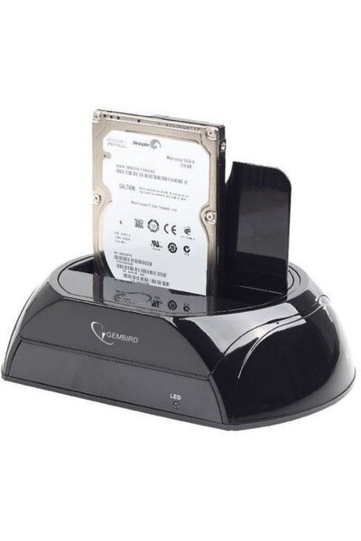 Gembird Stație de andocare HDD pentru hard disk-uri SATA de 2,5'' și 3,5''