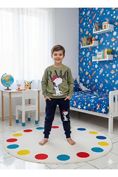 Yağmur Giyim RAMCOCUK 2Ιπ Σετ Φόρμας για Αγόρια Snoppy 6-9 ετών 1106