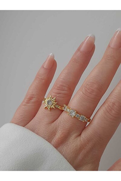 8atelier Set of 2 Cuff Gold Rings