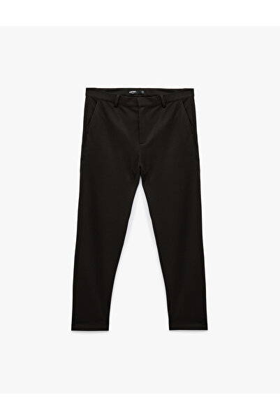 Koton Slim Fit Normal Fabric Trousers with Waist Pockets