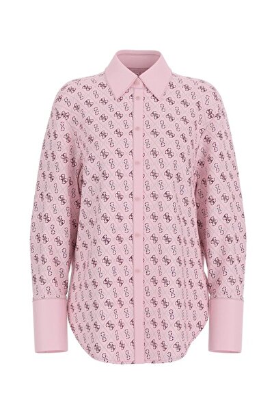 Guess Uzun Kollu Alexandra Kadın Çok Renkli Gömlek W4YH47WF1T2-P6GN