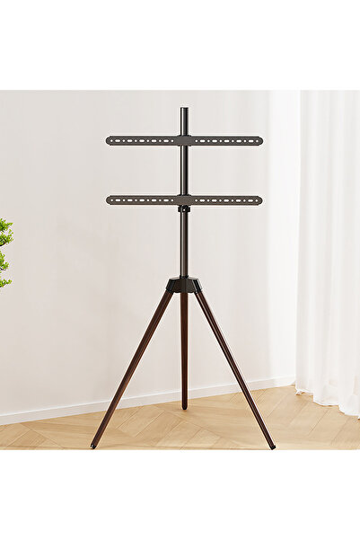 VariFurnx Mobile TV Cart Easel Rolling TV Stand Universal TV Stand for 45 to ...