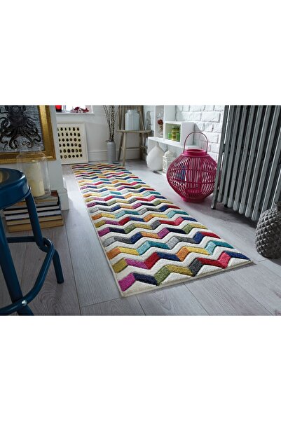 Talis Χρωματιστό χαλί Bolero με διασταυρούμενη τομή 66X230 cm, Flair Rugs