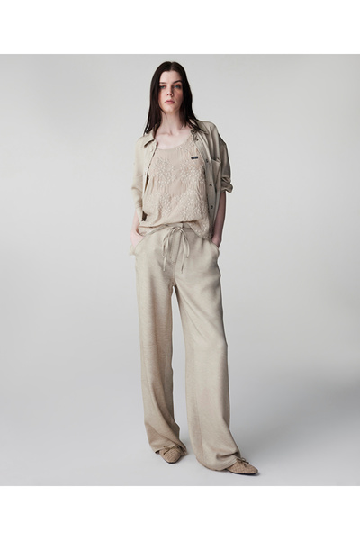 İpekyol İnce kuşaklı pantolon