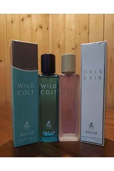 ASSAF عطر جريس إيريك 200 مل أو دو برفيوم و وايلد كولت 200 مل أو دو برفيوم