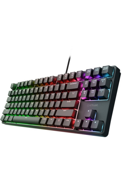 Trust GXT 864 Cada TKL RGB LED USB-A Negru
