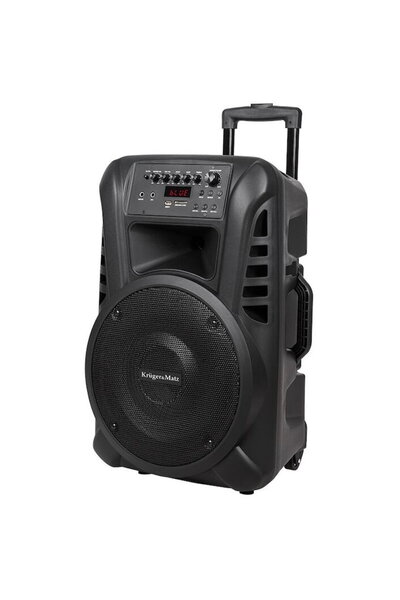KRUGER Boxă portabilă Matz UHF 12 inch, neagră
